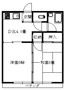 間取りは左右反転します(間取)