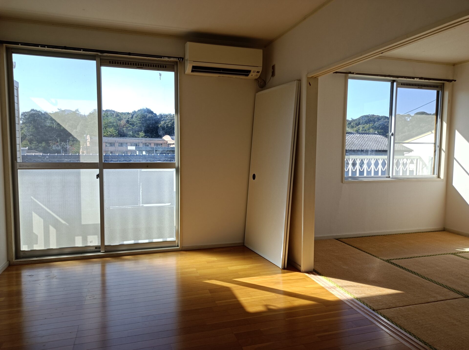 ※エアコンはアパートの設備ではありません。