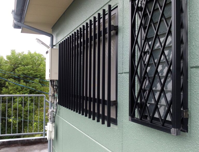 防犯対策を施しています(外観)