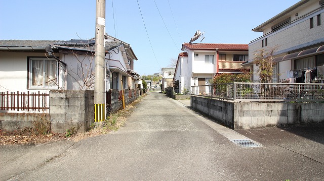 北側前面道路幅員約4m(外観) 北側前面道路幅員約4m(外観)