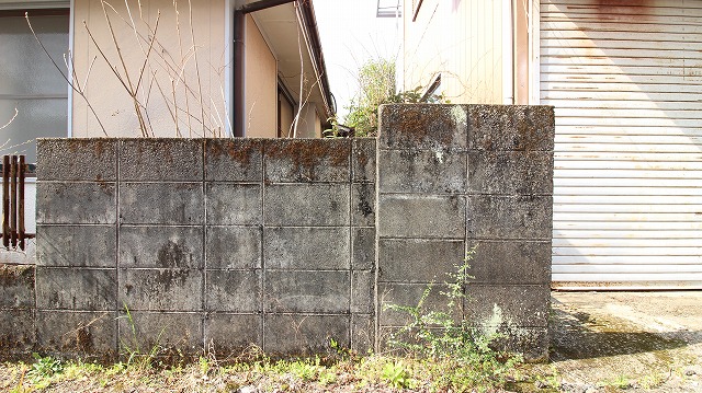 境界(北側) 境界(北側)