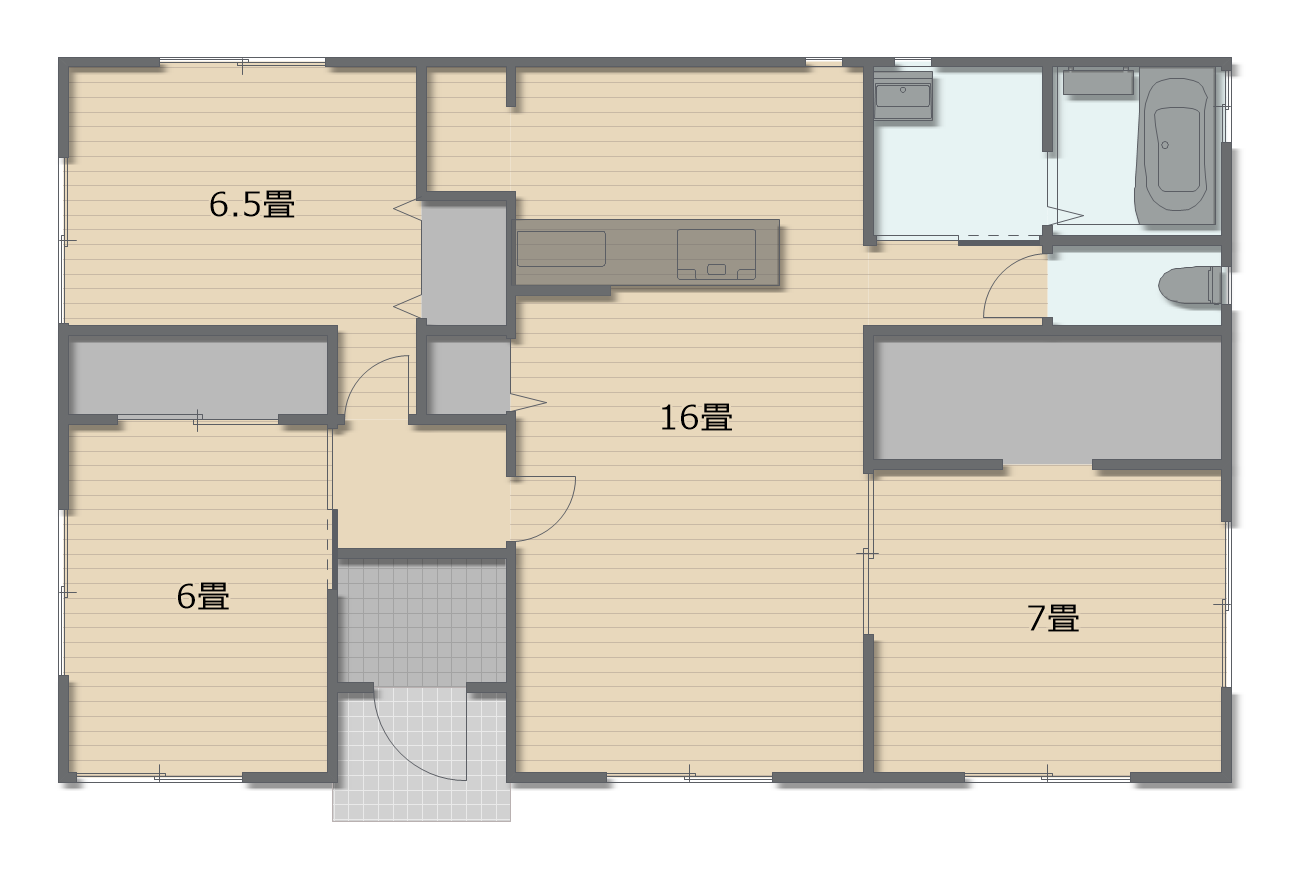 ３ＬＤＫ(間取)