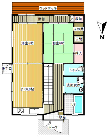 1階(間取)