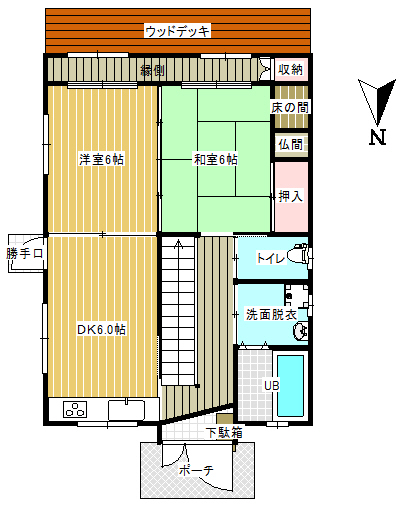 1階(間取) 1階(間取)