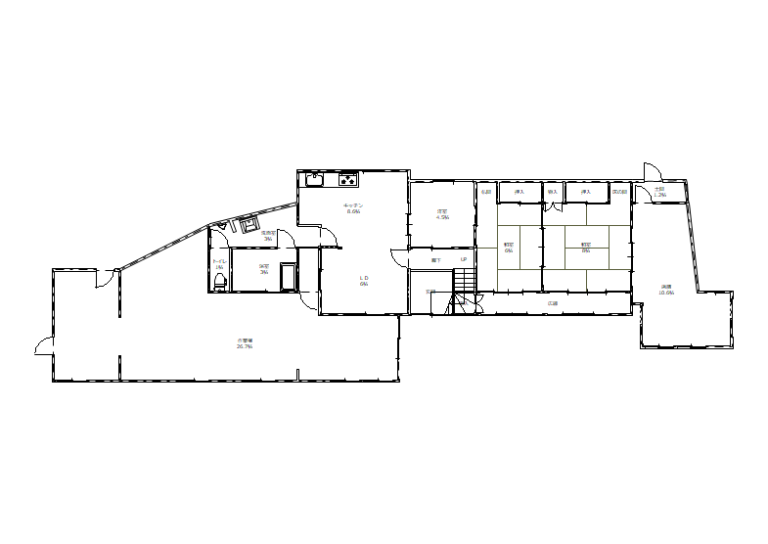 1階間取図(間取)