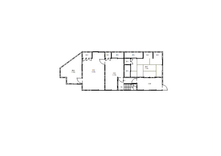 2階間取図(間取)