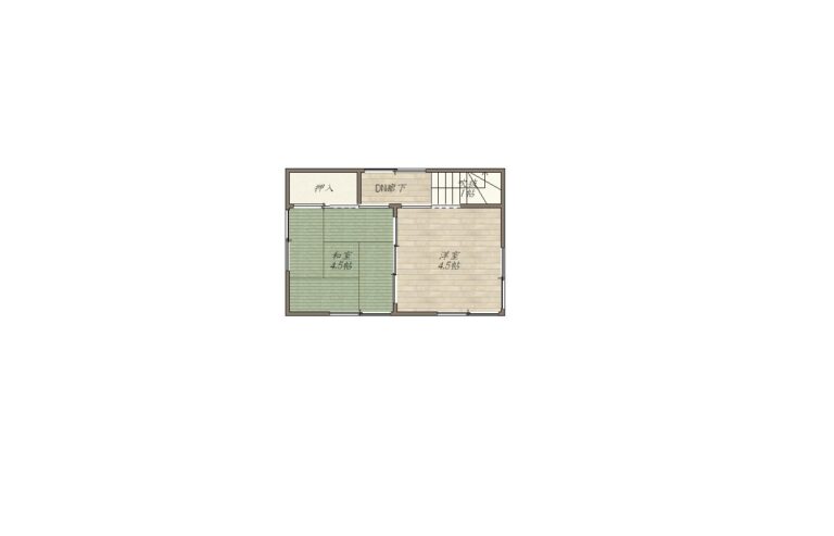 2階間取図(間取)