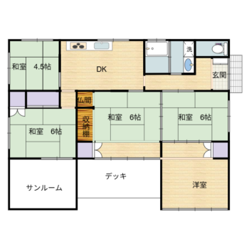 (間取)