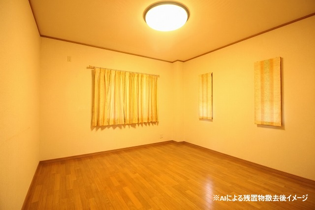 玄関から入って右側にある洋室です。 玄関から入って右側にある洋室です。
