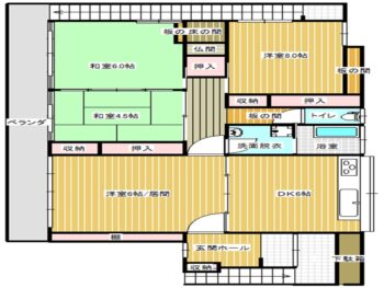 (間取) (間取)