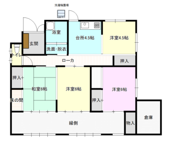 (間取) (間取)